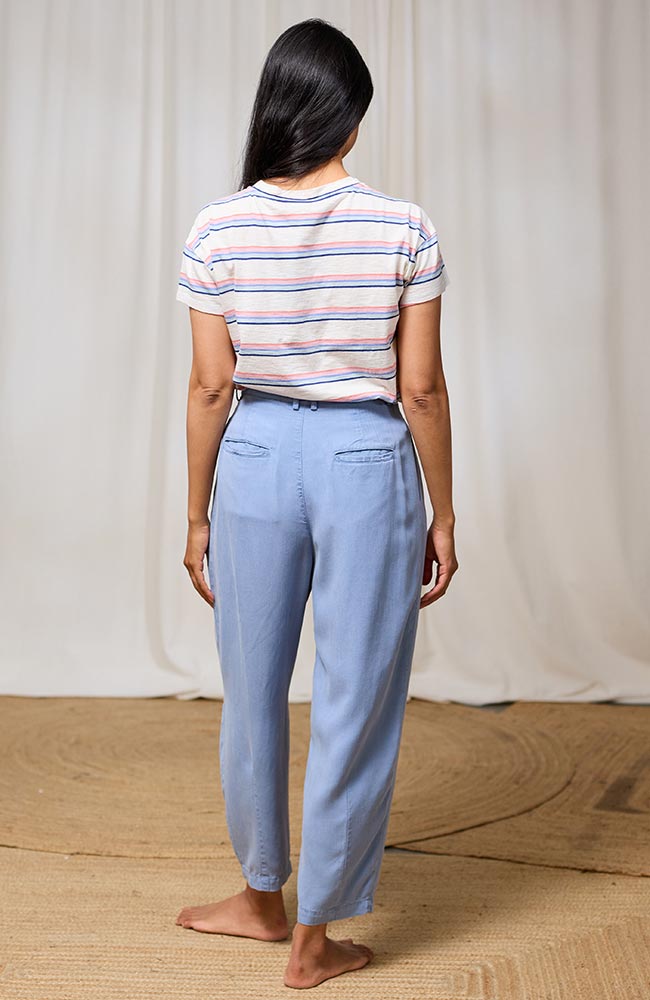 TWOTHIRDS Tarida T-Shirt mit bunten Streifen aus Bio-Baumwolle für Damen | Sophie Stone