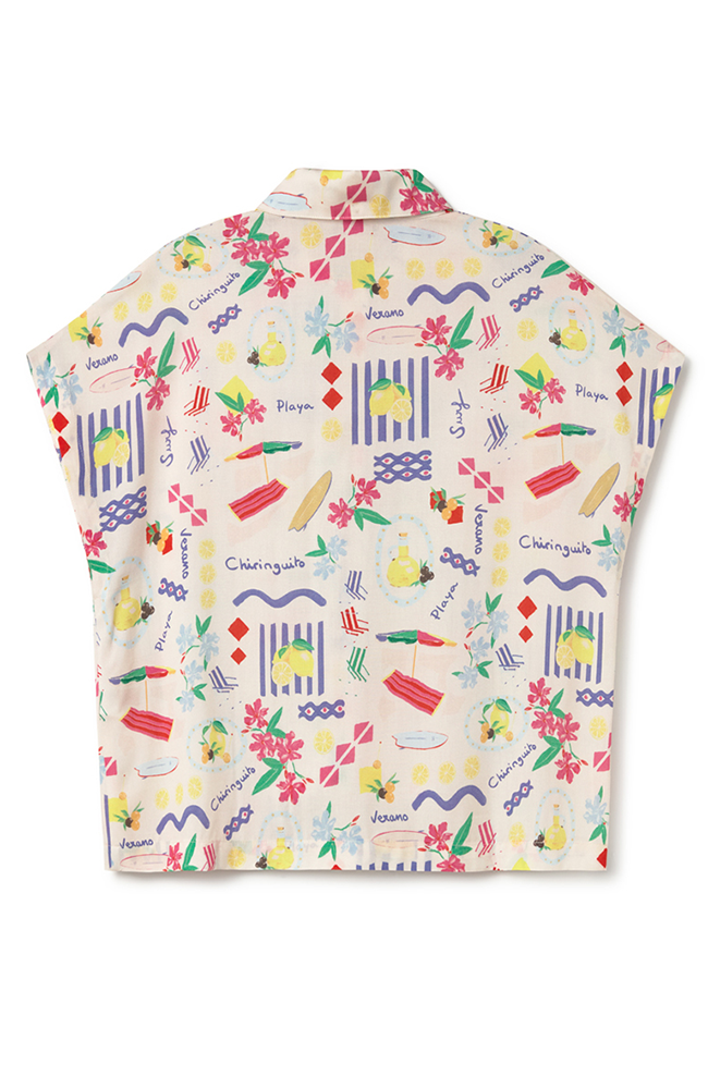 TWOTHIRDS Hurissalo blouse chiringuito by ECOVERO for women | Sophie Stone