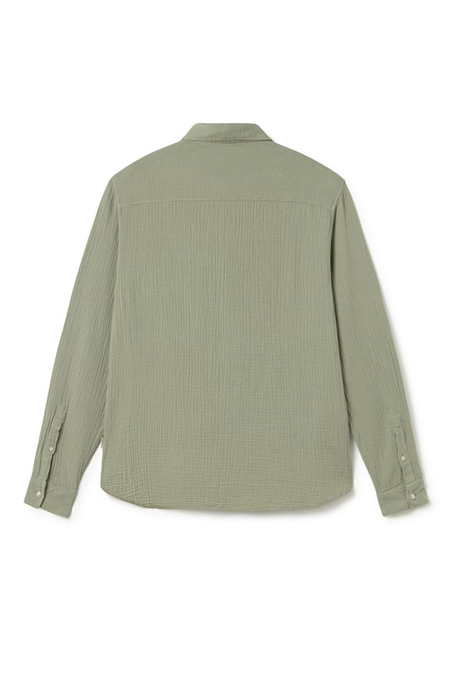 TWOTHIRDS Unyee shirt light green organic cotton men's | Sophie Stone