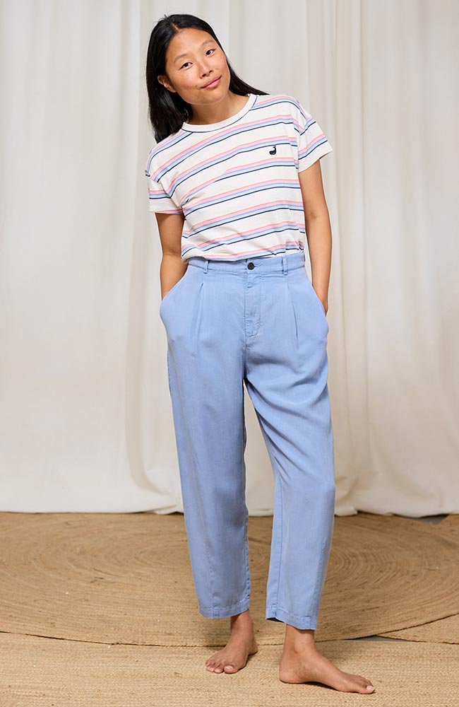 TWOTHIRDS Haruku Hose blau aus TENCEL für Damen | Sophie Stone