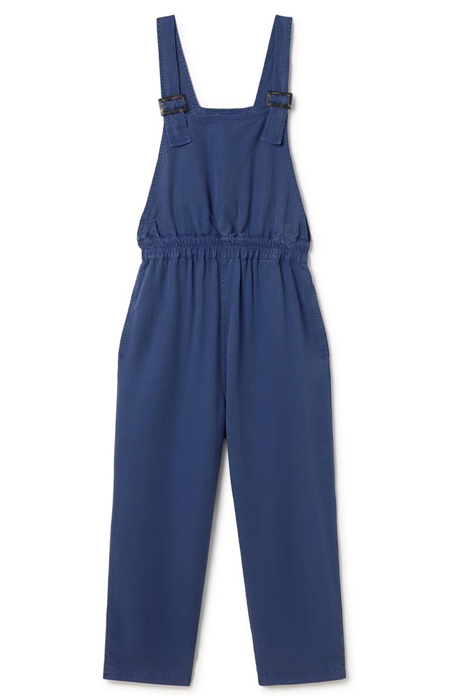 TWOTHIRDS Hornos dungarees blueberry blue TENCEL for women | Sophie Stone