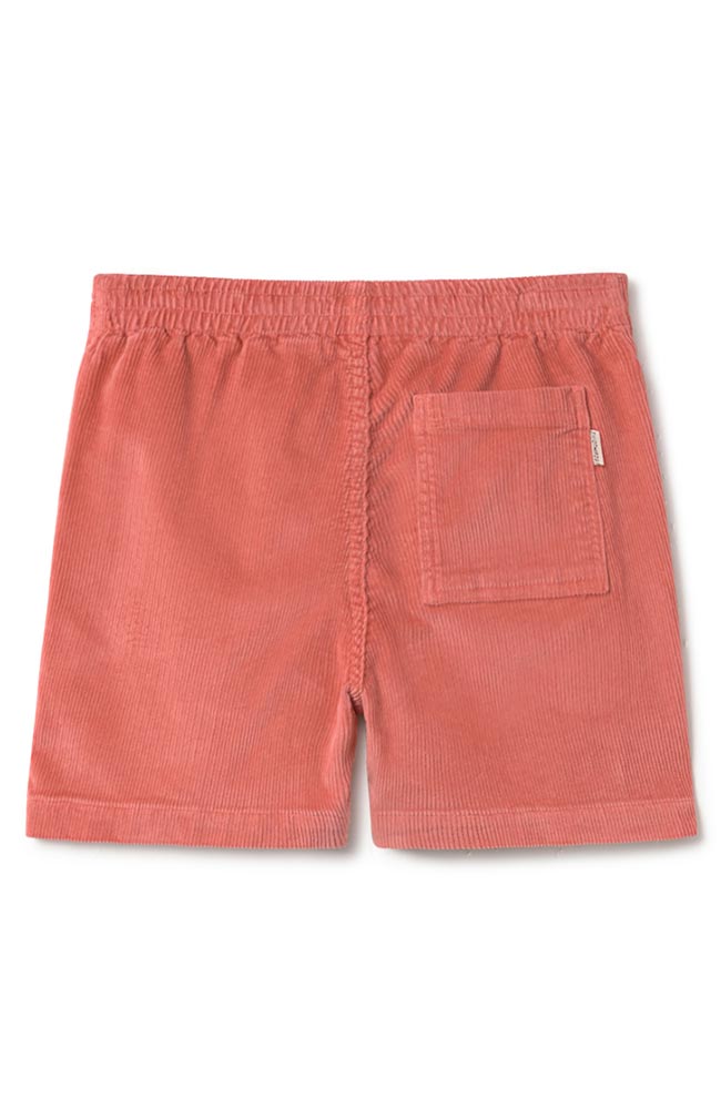 TWOTHIRDS Cockatoo rib shorts pink organic cotton for women | Sophie Stone