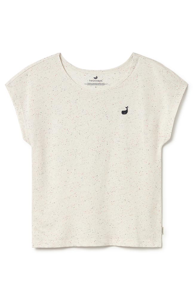 TWOTHIRDS Quirimbas shirt multicolor white made from recycled material women's | Sophie Stone