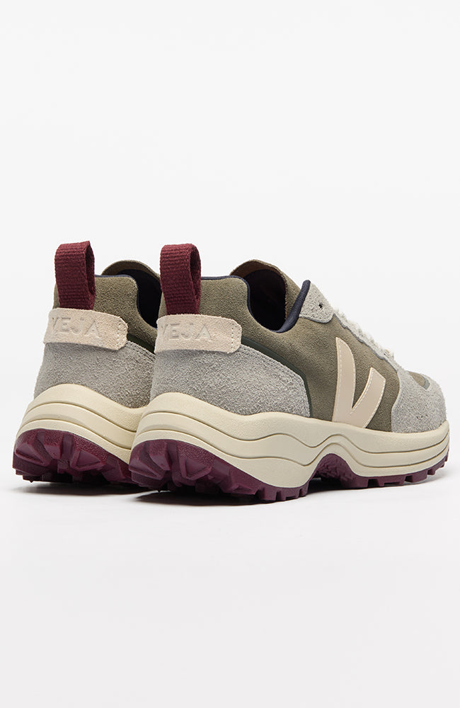 VEJA Venturi Suede Kaki Sable Oxford Grau Trainer von Wildleder Damen | Sophie Stone