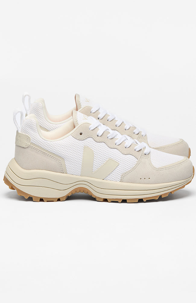 VEJA Venturi alveomesh white pierre natural sneaker recycled PET ladies | Sophie Stone