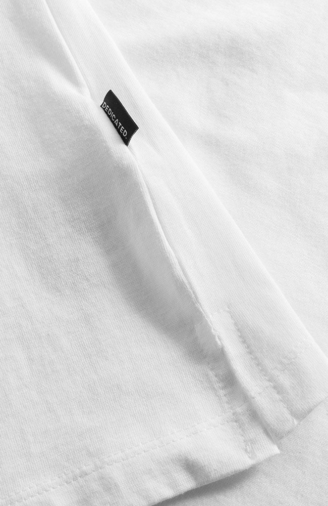 Dedicated Visby base white t-shirt organic cotton women | Sophie Stone