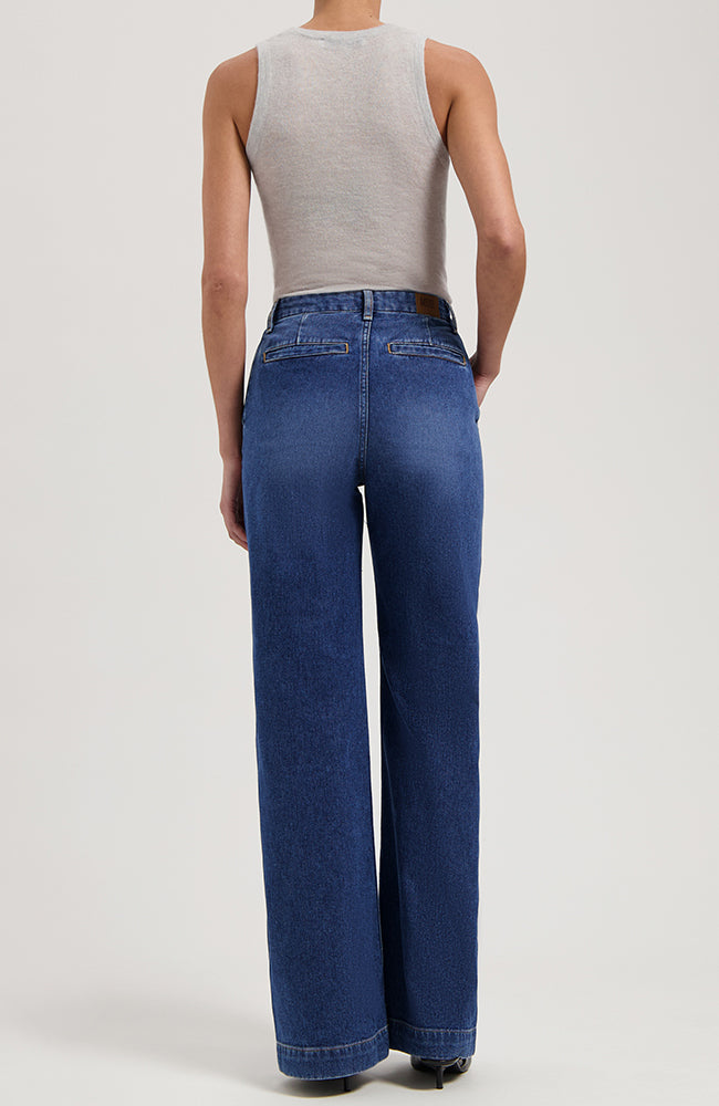 MUD jeans June mid loose jeans Fresh Fade van o.a. gerecycled katoen dames | Sophie Stone