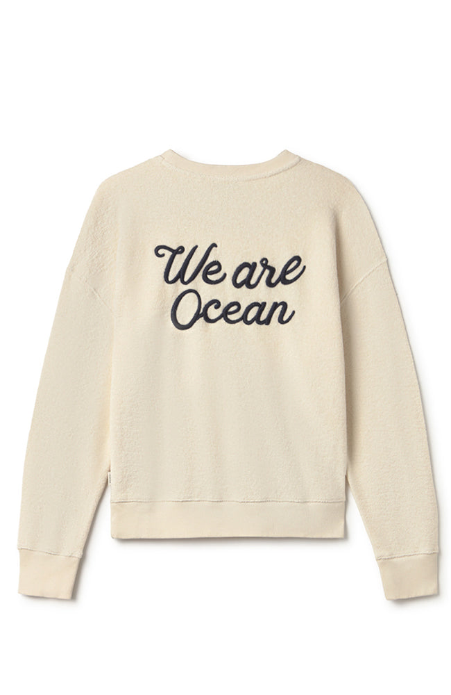 TWOTHIRDS Belitz sweater ecru in organic cotton for women | Sophie Stone