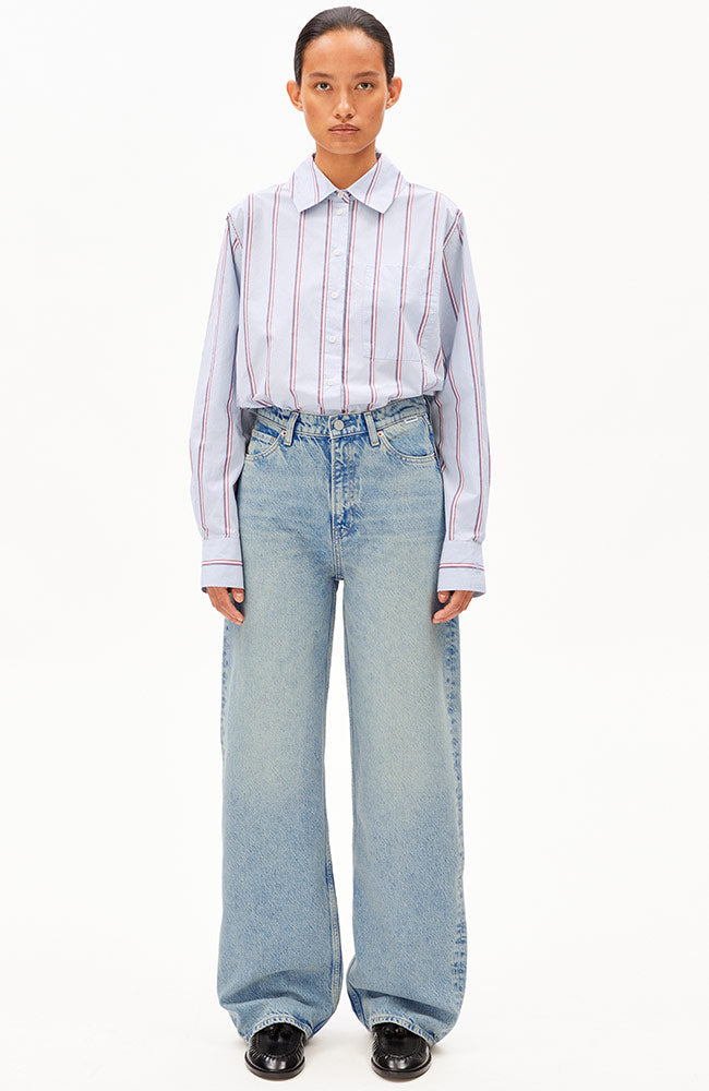 ARMEDANGELS Enijaa jeans airy van gerecycled cotton voor dames | Sophie Stone