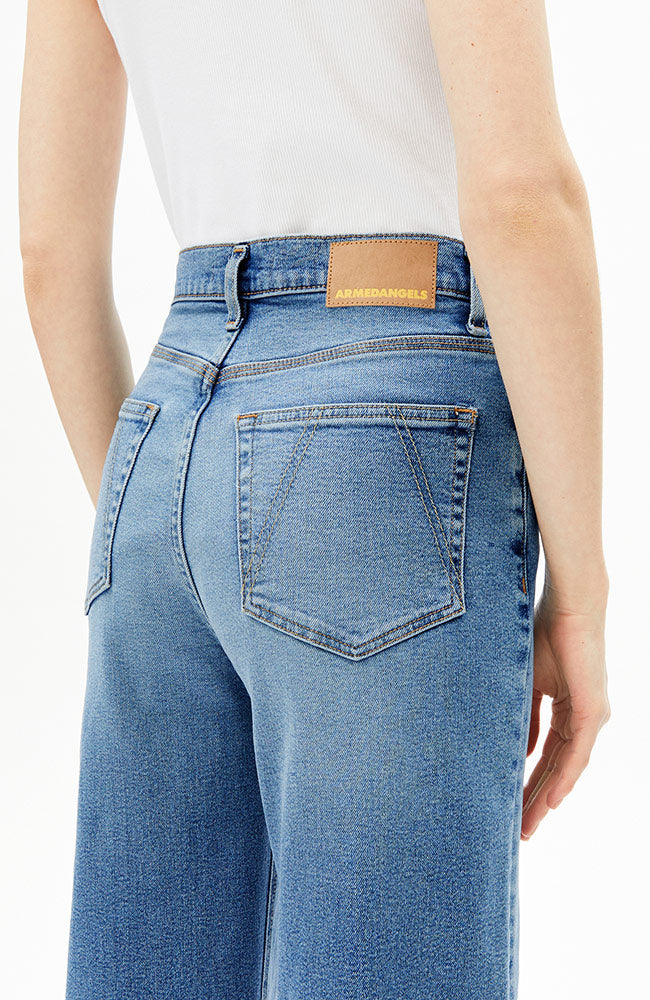 ARMEDANGELS Murliaa lighten wide leg jeans dames | Sophie Stone