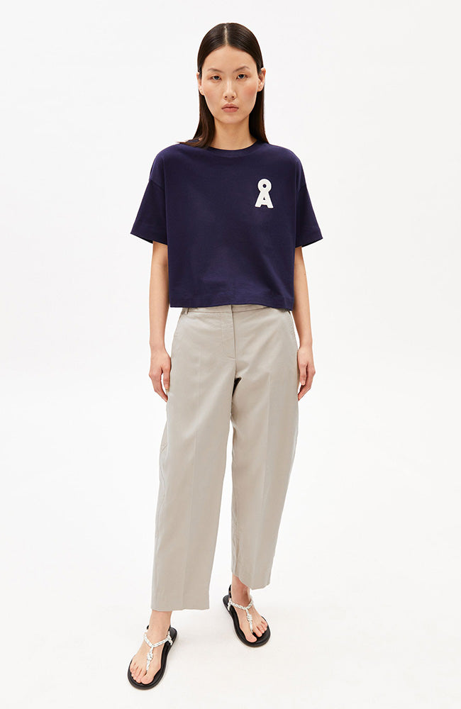 ARMEDANGELS Albertaa Shirt, Blue, Organic Cotton, Women's | Sophie Stone