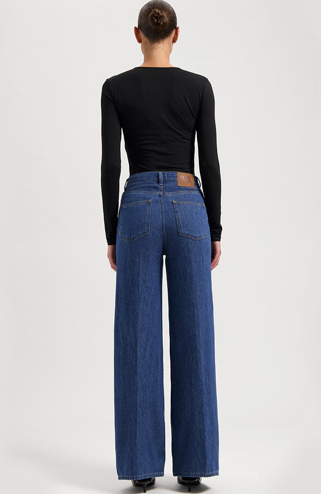 MUD jeans Sara High Loose Stone Indigo ladies | Sophie Stone