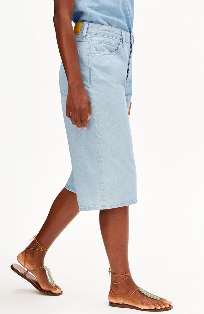 ARMEDANGELS City denim jeans shorts gerecycled katoen dames | Sophie Stone
