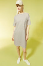 ARMEDANGELS Chaara lovely stripes sand stone organic cotton ladies | Sophie Stone