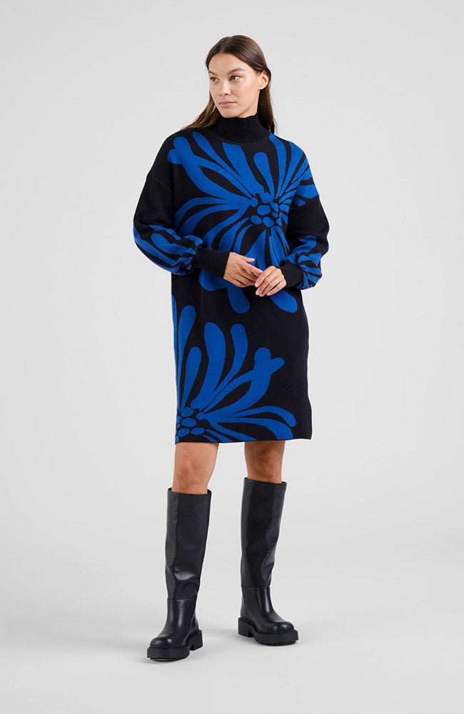 Dedicated Nikkala Big Flower jurk biologisch katoen | Sophie Stone