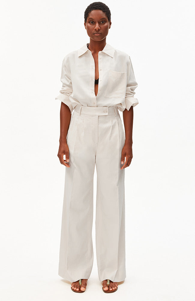 ARMEDANGELS Kaayua undyed pants made from ECOVERO for women | Sophie Stone