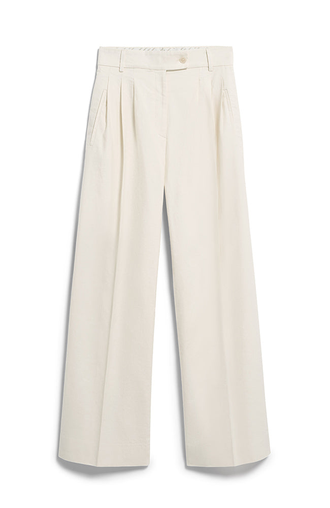 ARMEDANGELS Kaayua undyed pants made from ECOVERO and linen for women | Sophie Stone
