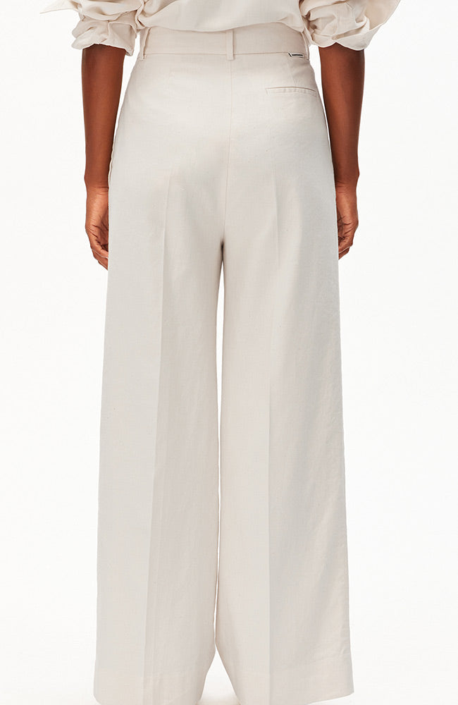 ARMEDANGELS Kaayua undyed linen pants for women | Sophie Stone
