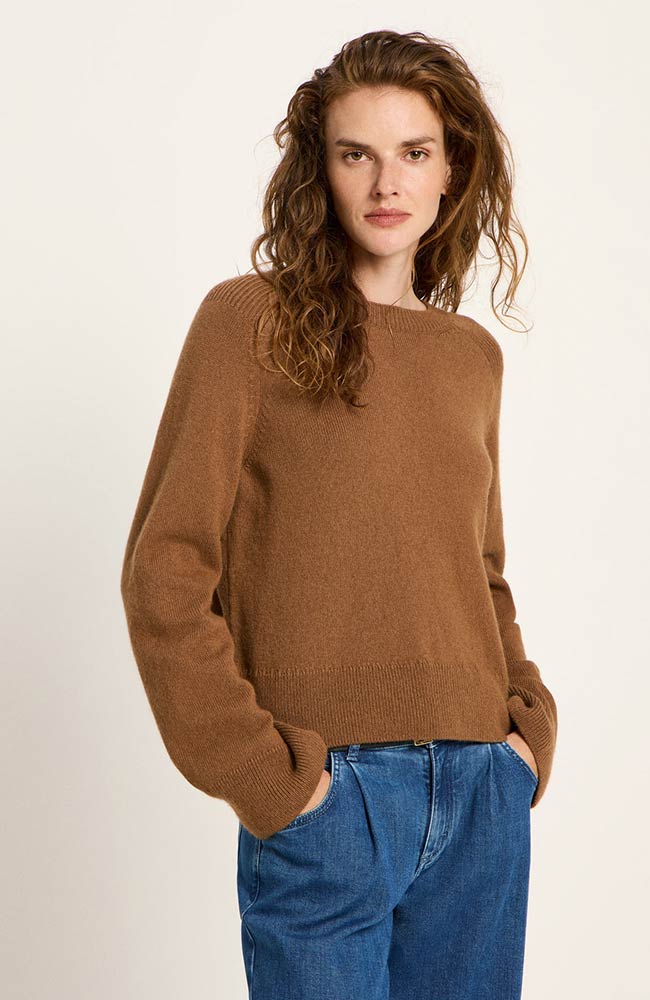 Lanius braun aus Bio-Baumwolle und Bio-Wolle | Sophie Stone