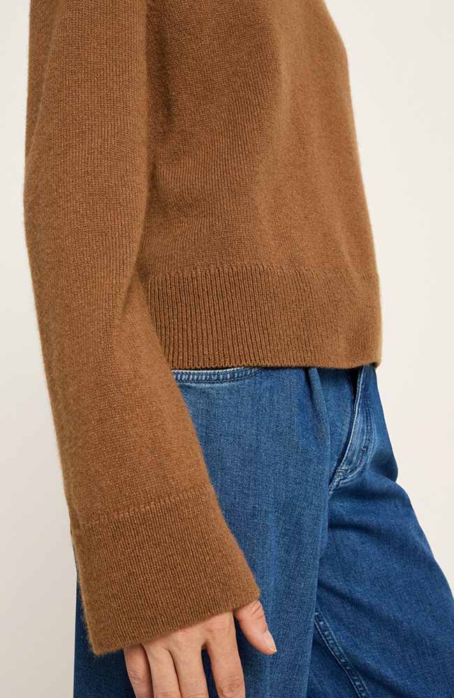 Lanius Pullover braun aus Bio-Baumwolle | Sophie Stone