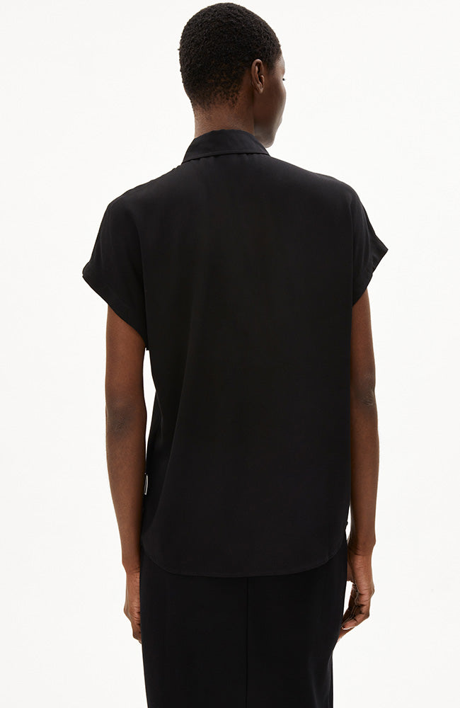 ARMEDANGELS Larisaana blouse black Ecovero | Sophie Stone