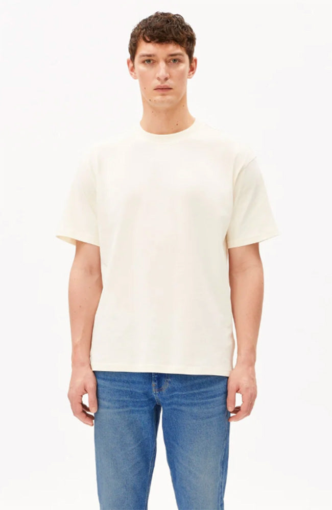 Maarkos Off-White Heavyweight T-Shirt | Sophie Stone