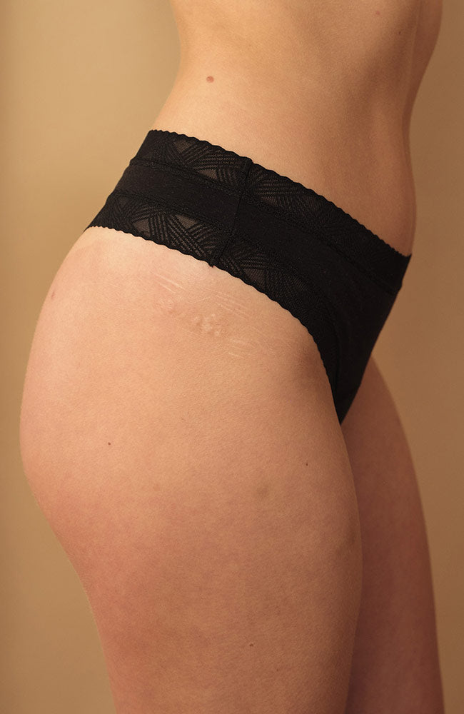 Underprotection 2-pack menstrual thong made of organic cotton ladies | Sophie Stone