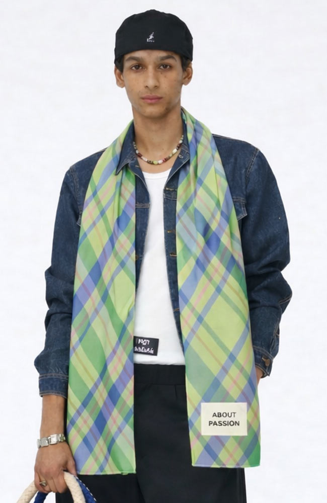 VERB TO DO Scarf "About Passion" Large Organic Cotton for Women | Sophie Stone