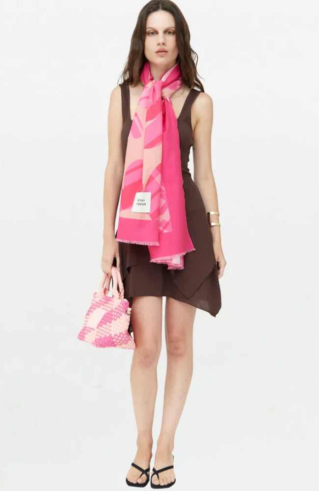 VERB TO DO "Stay Focus" Organic Cotton Scarf for Women | Sophie Stone