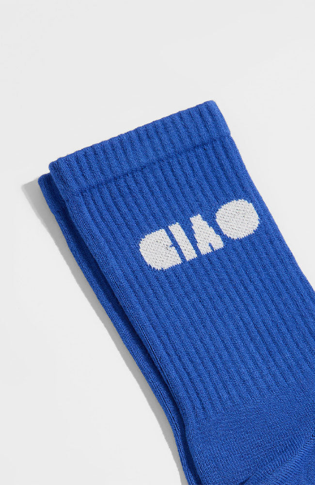 Lanius sokken Ciao lapis blauw van biologisch katoen voor dames | Sophie stone