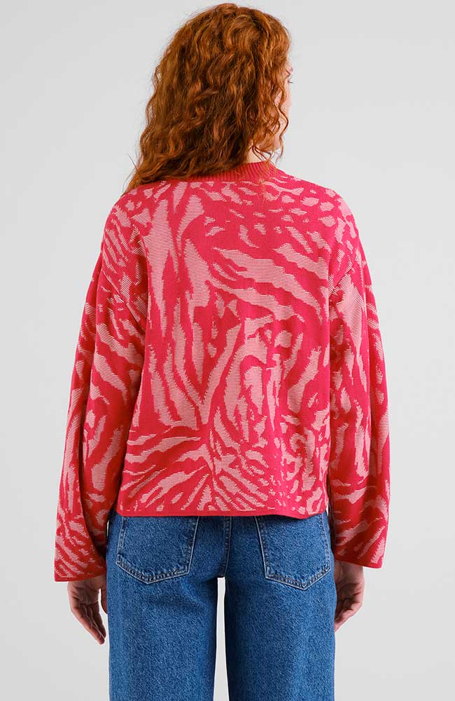 Dedicated Limhamn sweater animal red organic cotton | Sophie Stone