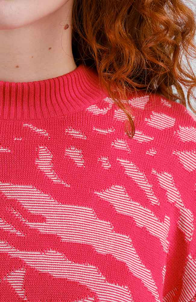 Dedicated Limhamn sweater animal organic cotton ladies | Sophie Stone