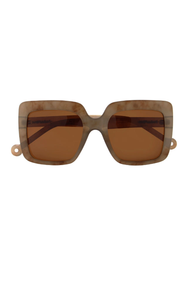 Parafina Zonnebril Oceano Grey Marble 100% gerecycled HDPE uniseks | Sophie Stone