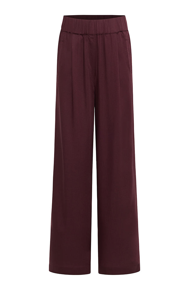 Lanius wide leg pants red by TENCEL for women | Sophie Stone