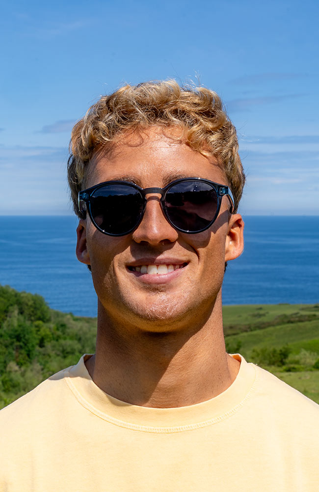 Parafina Sonnenbrille Canal King Blue aus recyceltem PET, unisex | Sophie Stone