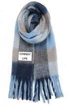 VERB TO DO Cowboy life sjaal gerecycled polyester vegan | Sophie Stone