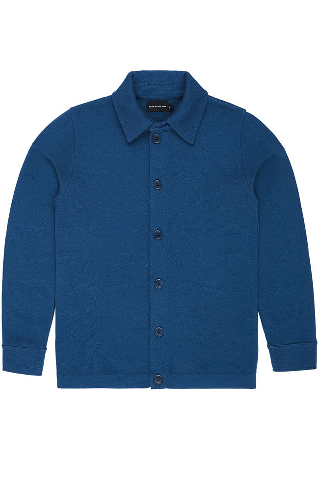 Bask in the Sun Ocean Joseba cardigan merino wool | Sophie Stone