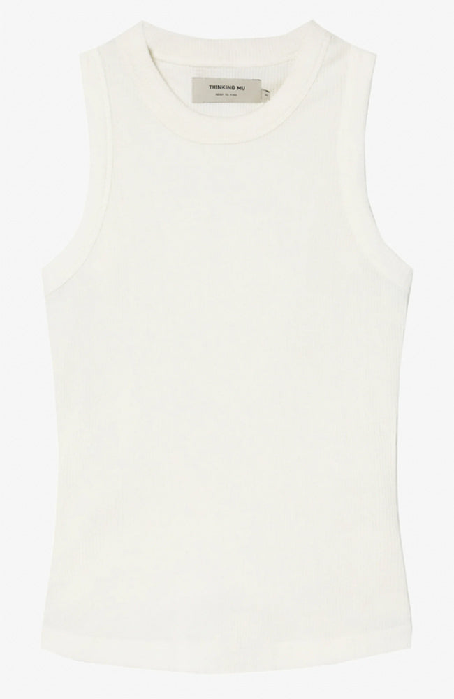 Thinking MU White Juliette top biologisch katoen voor dames | Sophie Stone