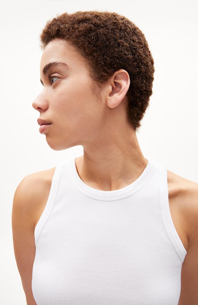 ARMEDANGELS Kanitaa tank top white | Sophie Stone