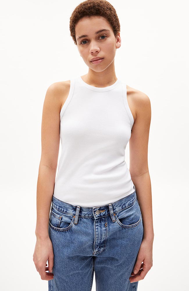 ARMEDANGELS Kanitaa top white | Sophie Stone