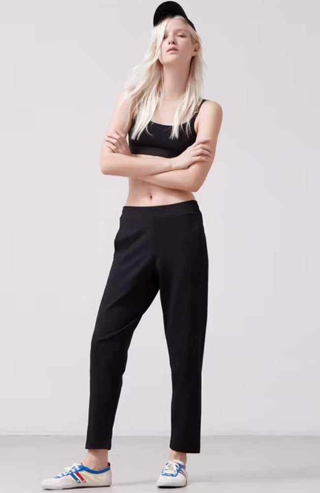 ARMEDANGELS Magdaalena pants black organic cotton ladies | Sophie Stone