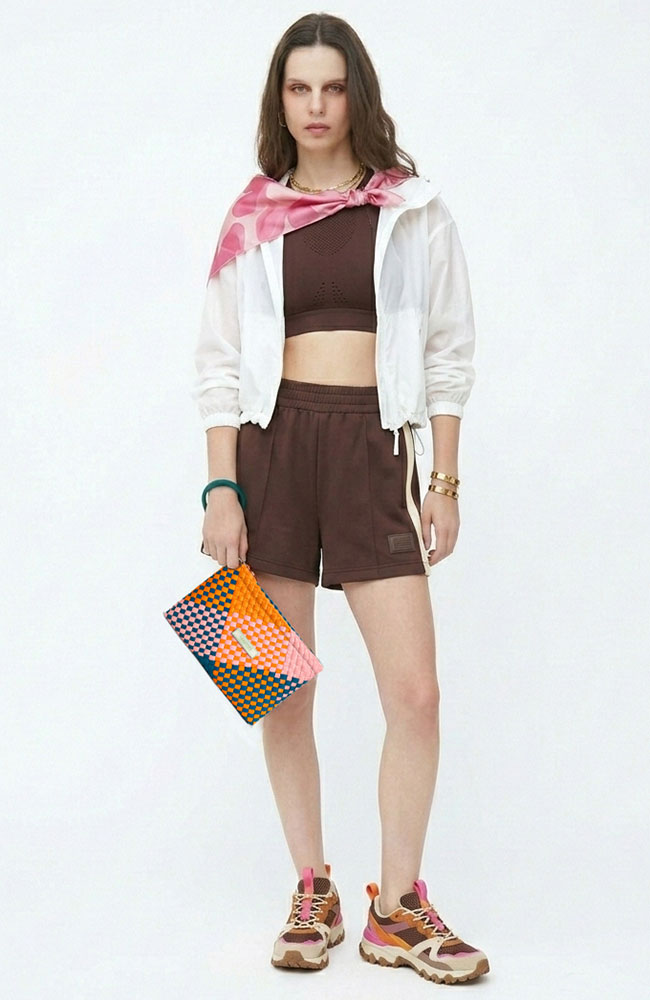 VERB TO DO Scarf Pink Bloom Recycled PET | Sophie Stone