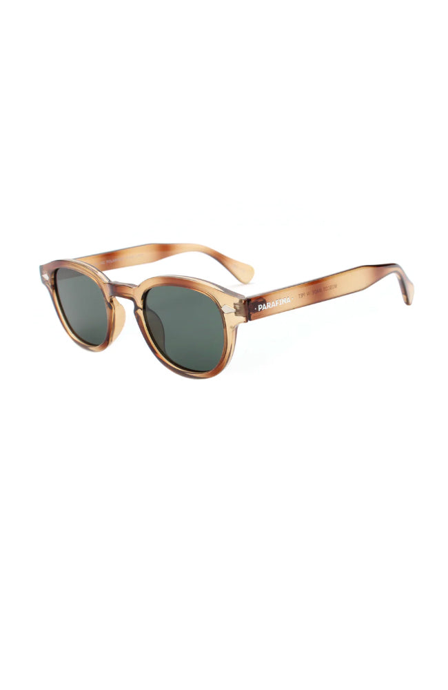 Parafina Montaña Taupe Tortoise Sunglasses made from recycled PET, unisex | Sophie Stone