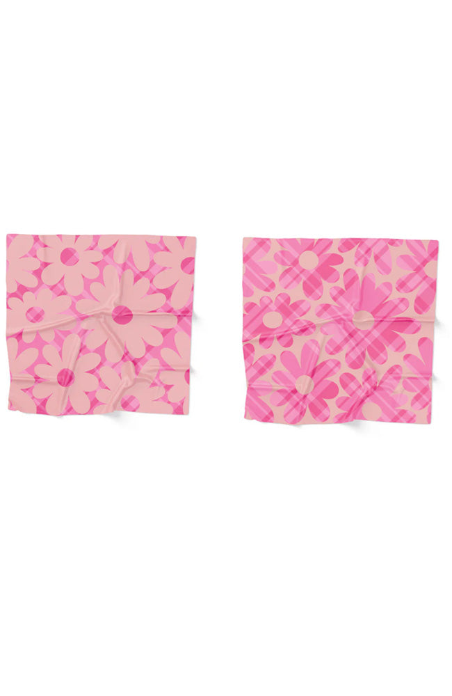 VERB TO DO Pink Bloom PET Scarf for Women | Sophie Stone
