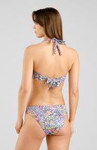 Dedicated Bikini bottoms Sanda flowers of rhycled polyester ladies | Sophie Stone
