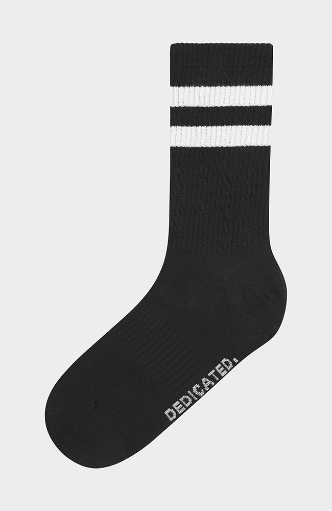 Dedicated sporstokken Ullevi black bio katoen | Sophie Stone