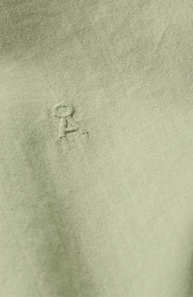 ARMEDANGELS Vaaleronimus overhemd matcha van biologisch katoen heren | Sophie Stone