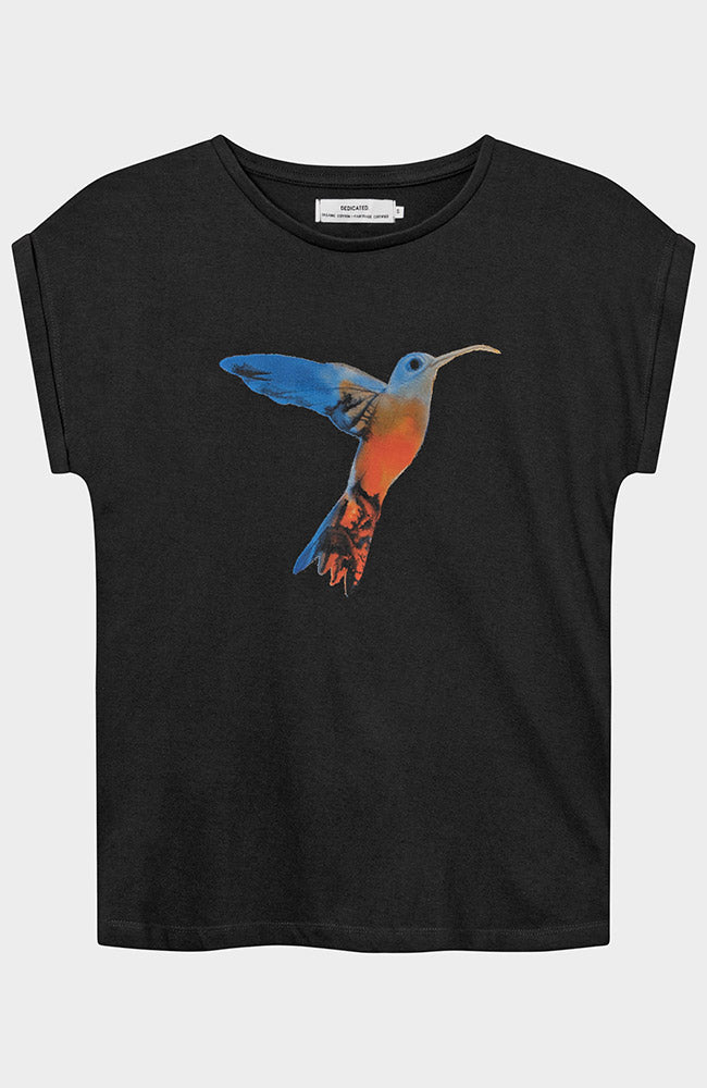 Dedicated T-shirt Visby Hummingbird in organic cotton for women | Sophie Stone
