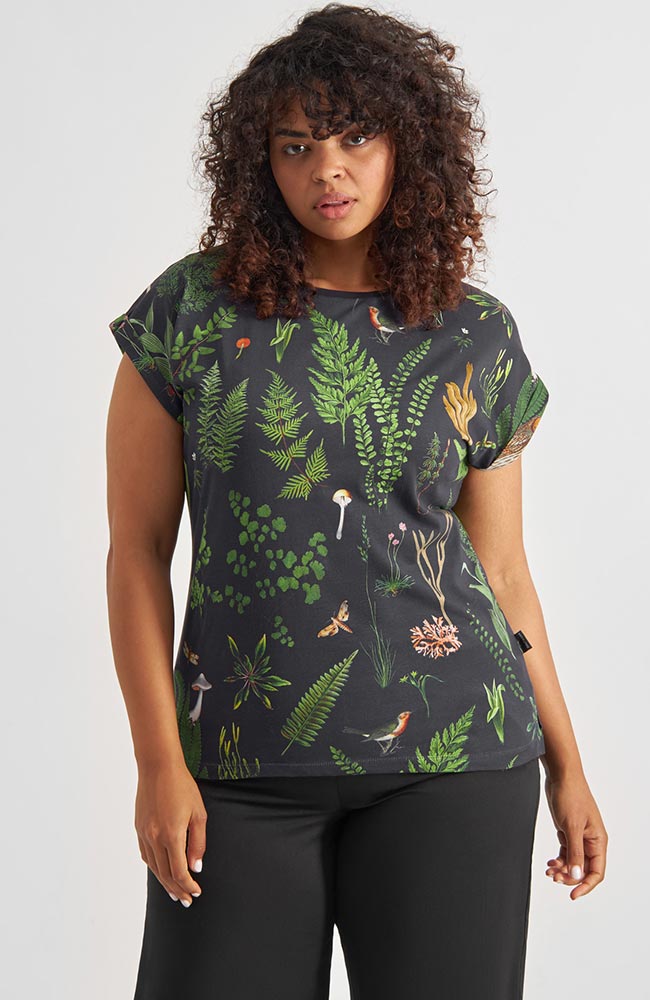 Dedicated Visby Secret Garden shirt from organic cotton for women | Sophie Stone