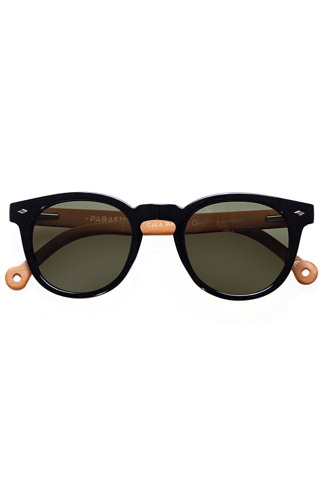 Parafina Sonnenbrille Cala Black recyceltes HDPE-Kunststoff | Sophie Stone